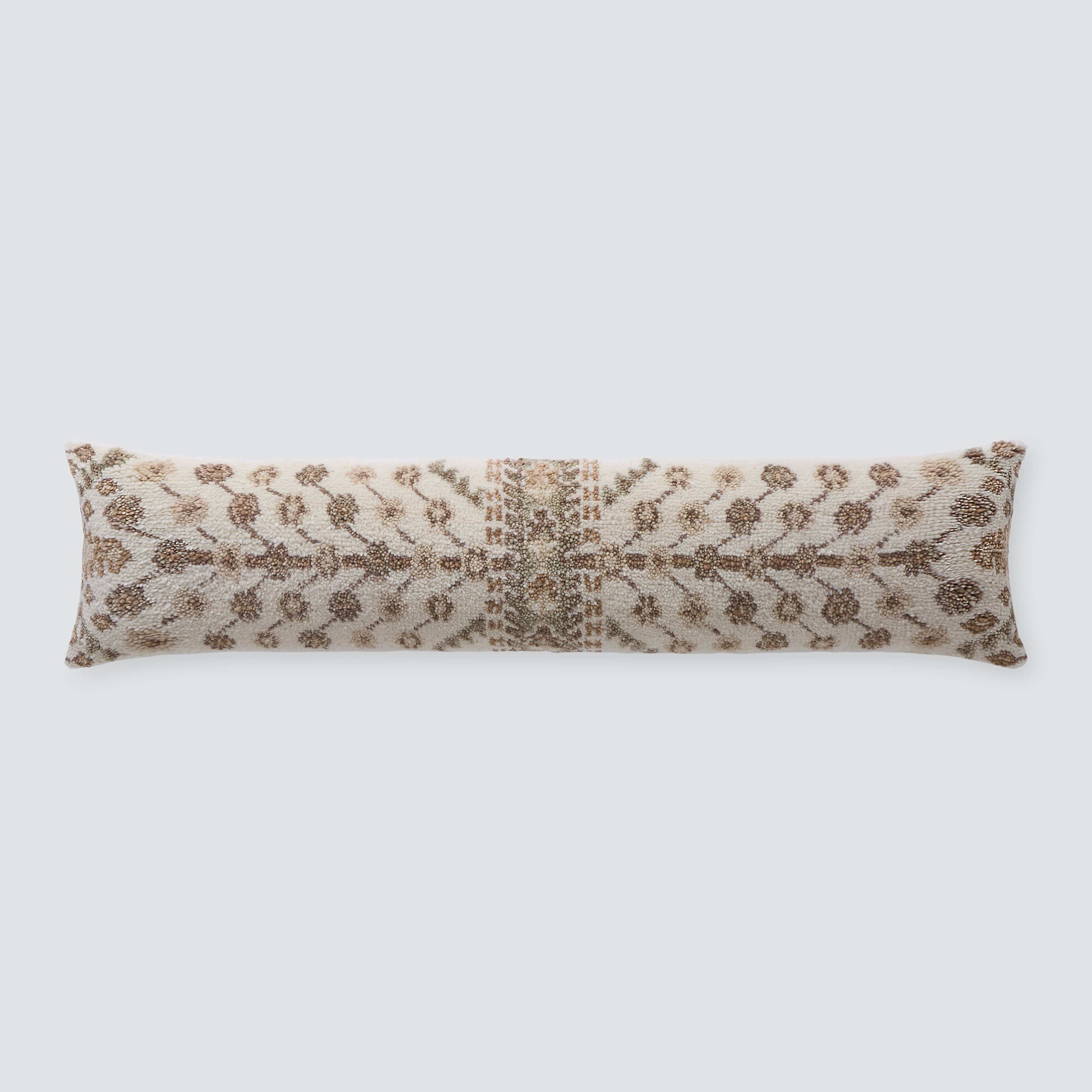 Emilia Hand-Knotted Lumbar Pillow