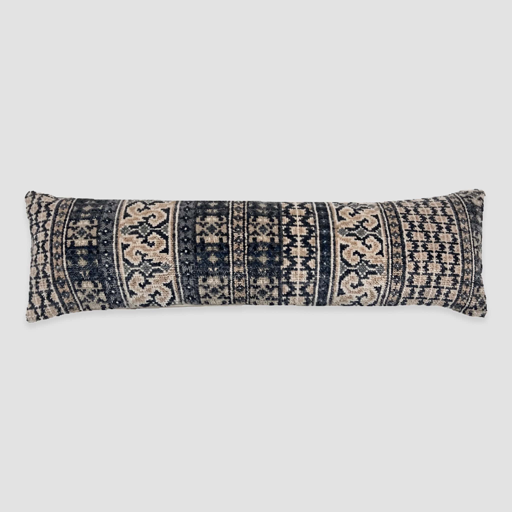 Calista Hand-Knotted Lumbar Pillow
