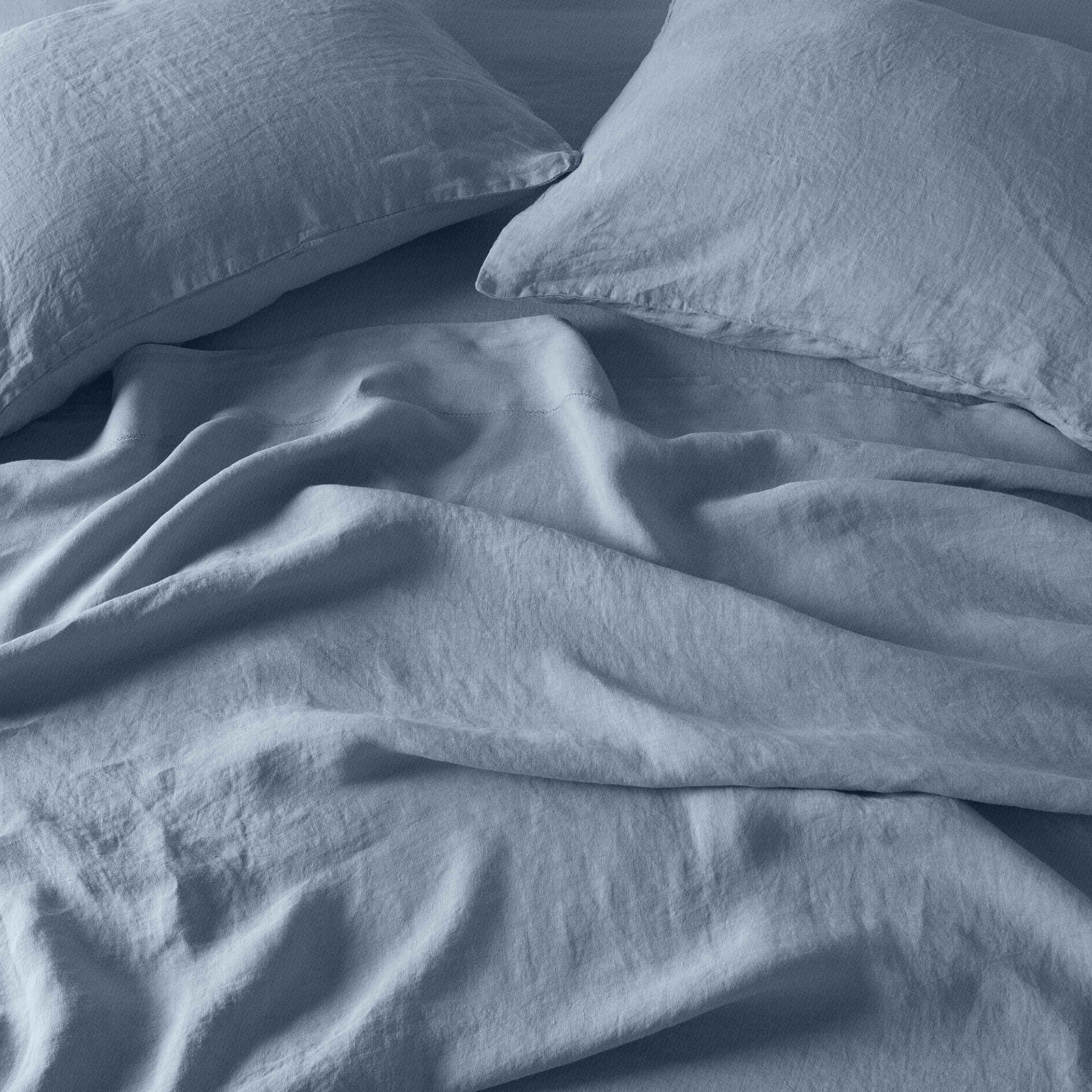 Stonewashed Linen Sheet Set