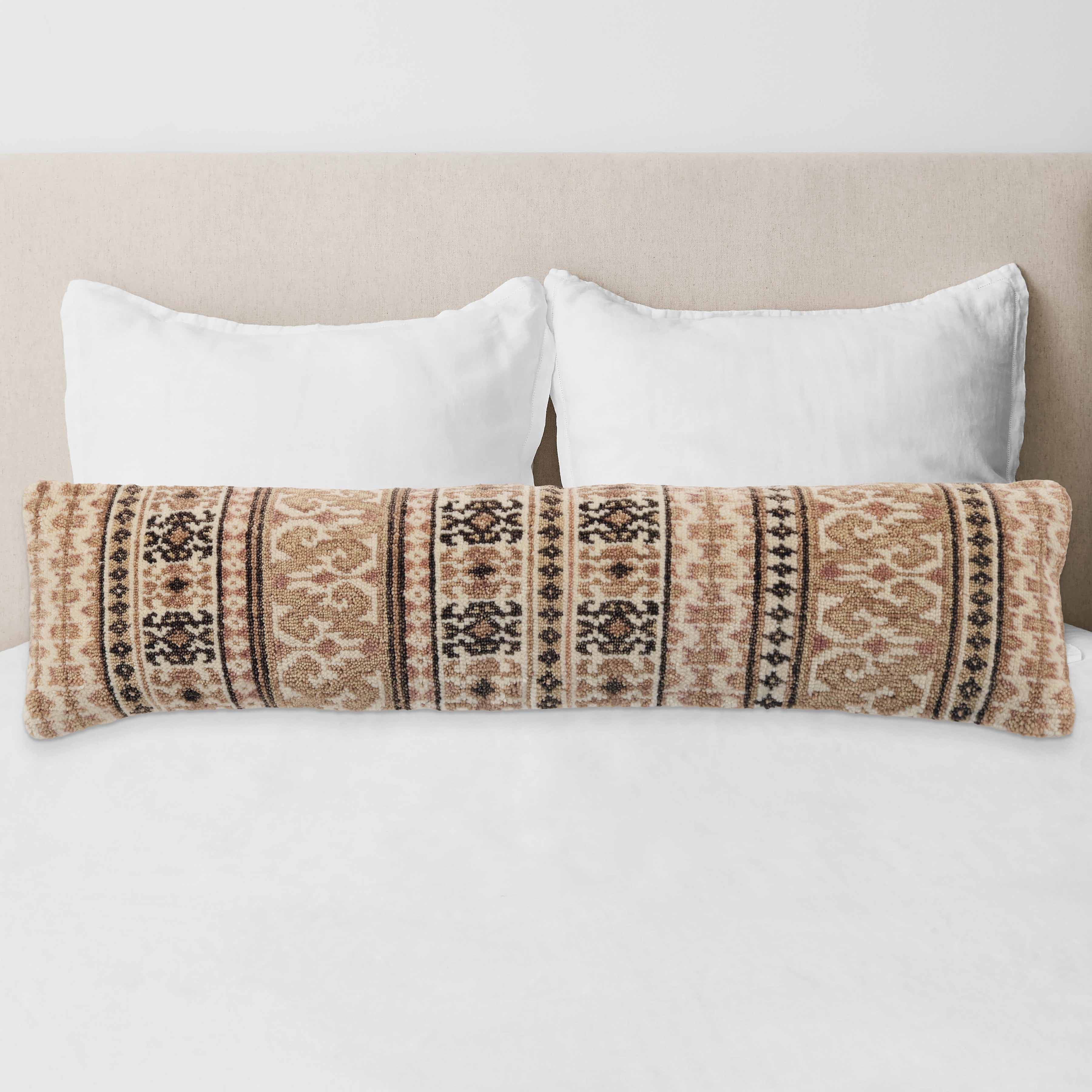 Calista Hand-Knotted Lumbar Pillow - Image 10