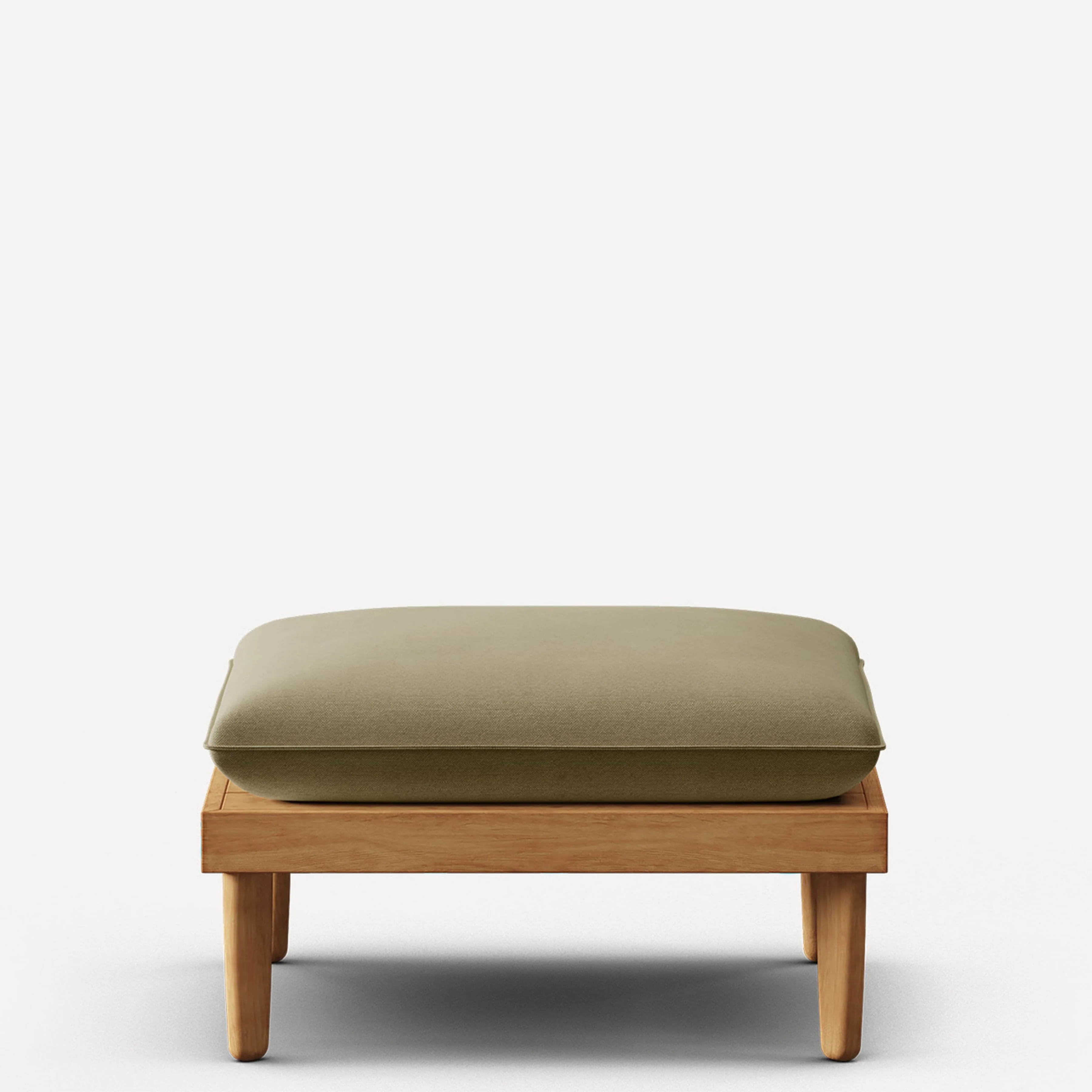 Dunes Teak Ottoman